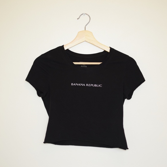 Banana Republic Cropped Tee - Picture 2 of 3